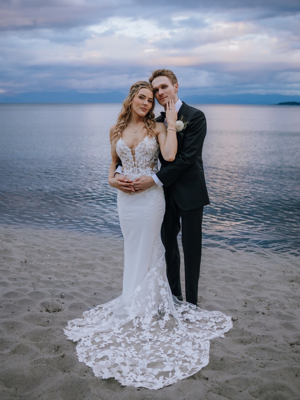 Enzoani: Oliviana. Illusion Bodice Lace Mermaid Wedding Dress in White
